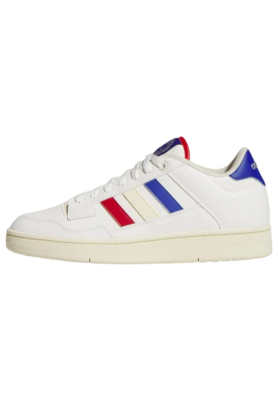 adidas Unisex Rapid Court Low, Off White/Warm Vanilla/Better Scarlet, 12 UK