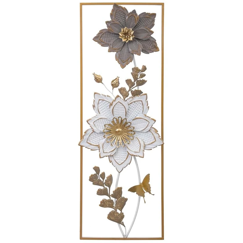 AlexandreHouse Decorative Wall Mural de Par de Metal - Image 1