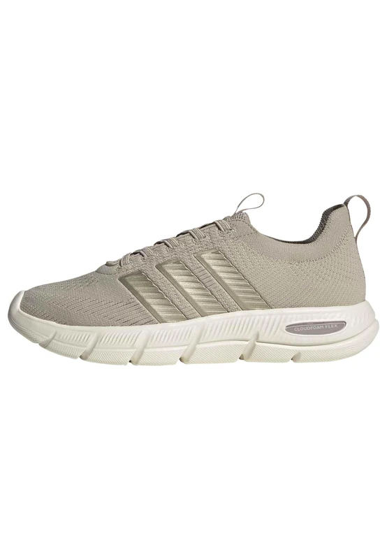 adidas Women's Cloudfoam Flex Elastic Laces Shoes, Wonder Beige/Cyber met./Wonder Taupe, 5 UK - Image 1