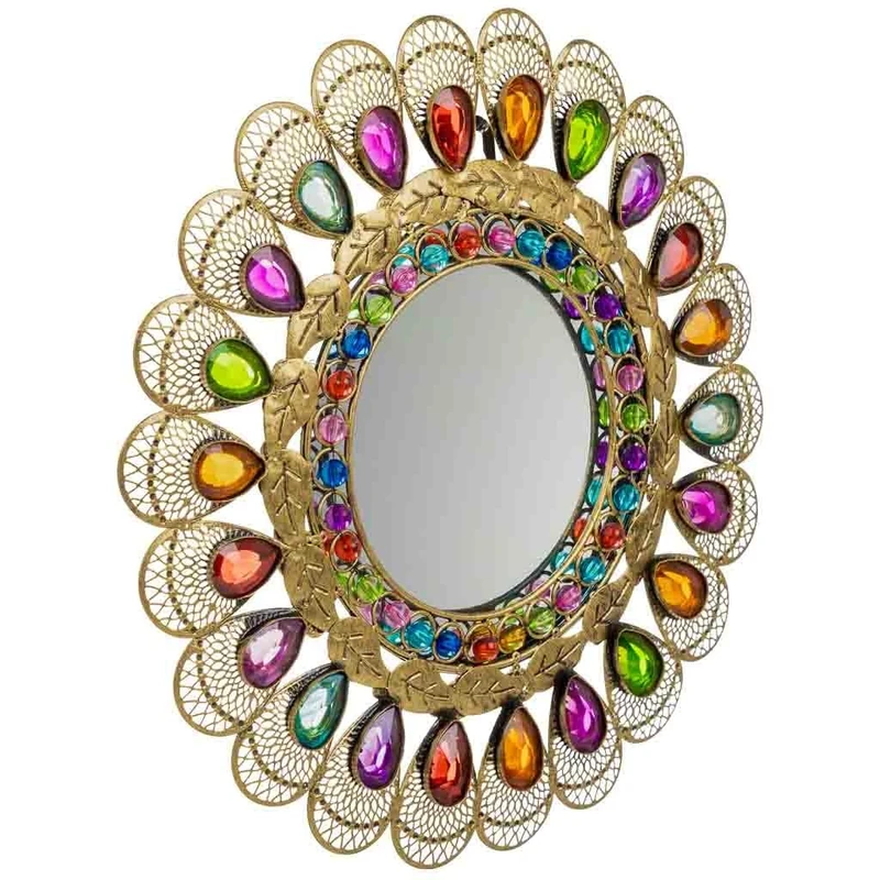 AlexandreHouse Espejo with crystal acrylic de colours