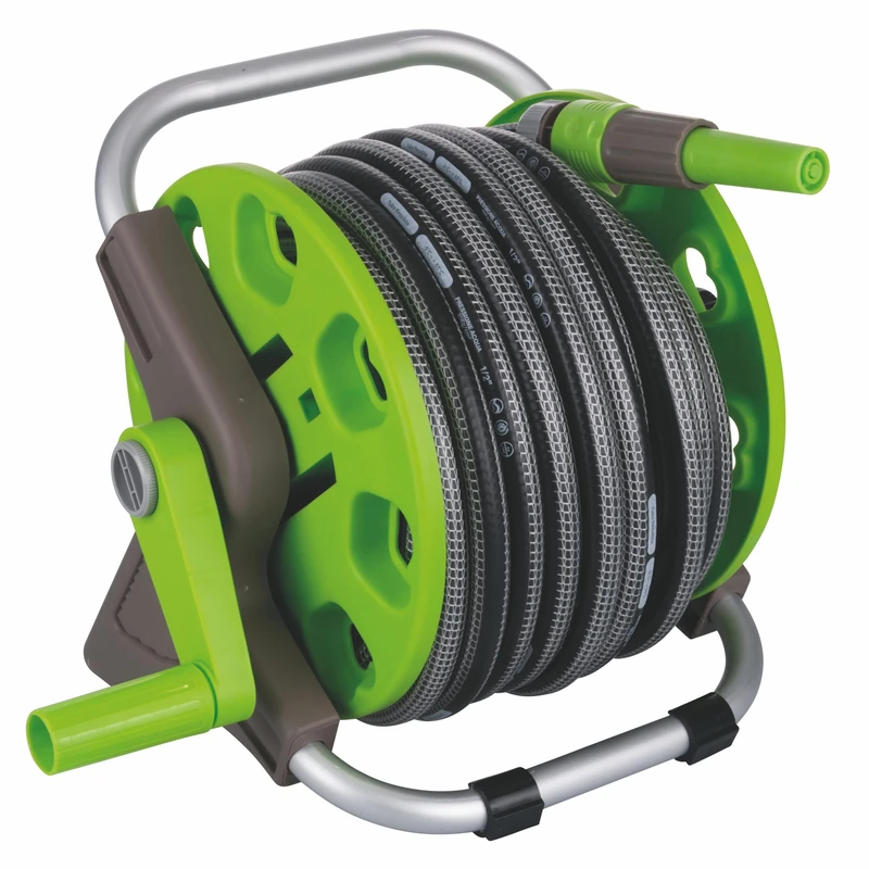 Esté Garden Hose Set with Hose Reel 20 m Adjustable Spray Lance