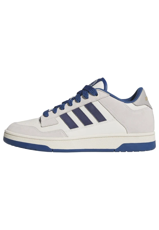 adidas Unisex Rapid Court Low, Off White/Dark Blue/Dusky Petrol, 13.5 UK