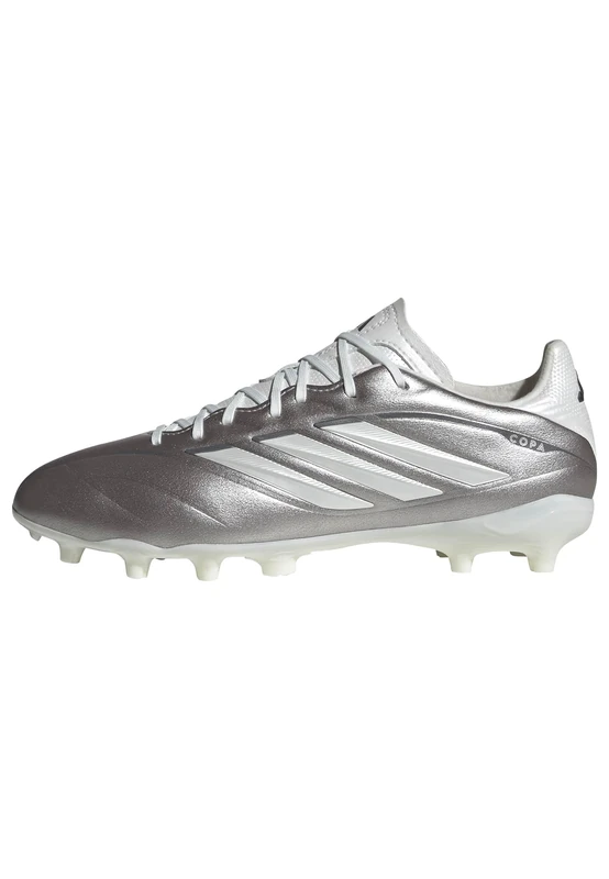adidas Unisex Kids COPA Pure IV League Firm Ground Football Boots Kids, Taupe met./Zero met./Night met., 1.5 UK