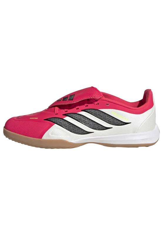 adidas Unisex League Fold-Over Tongue Indoor Football Shoes Kids, Lucid red/core Black/FTWR White, 5.5 UK - Image 1