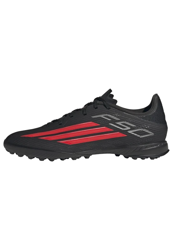 adidas Unisex F50 League Turf Football Shoes, core Black/Lucid red/core Black, 6 UK - Image 1