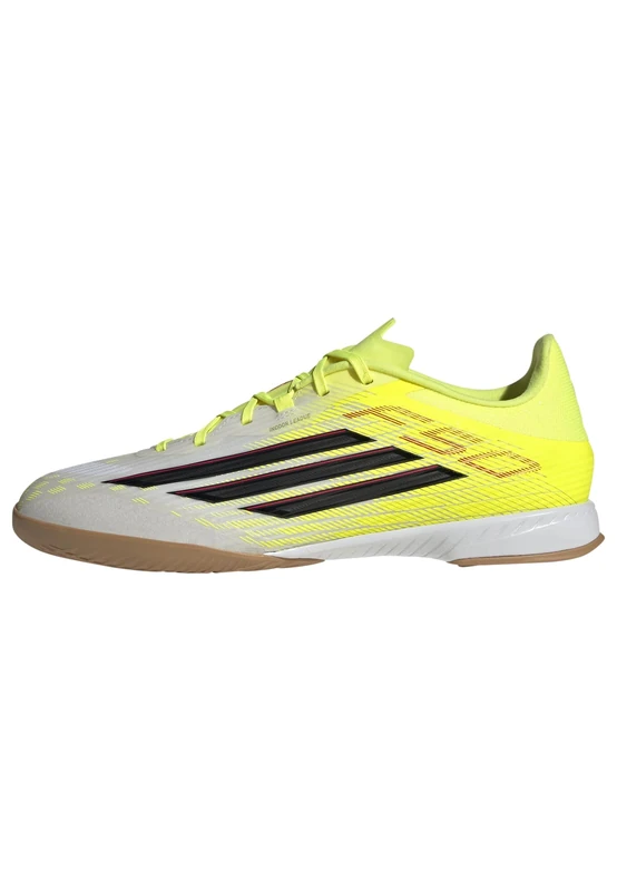 adidas Unisex F50 League Indoor Football Shoes, Team Solar Yellow 2/core Black/Lucid red, 6.5 UK