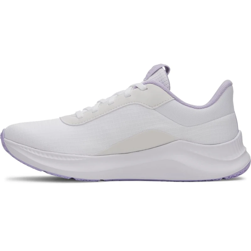 UA W Aurora 3 - White/White/Purple Crest - 7,5