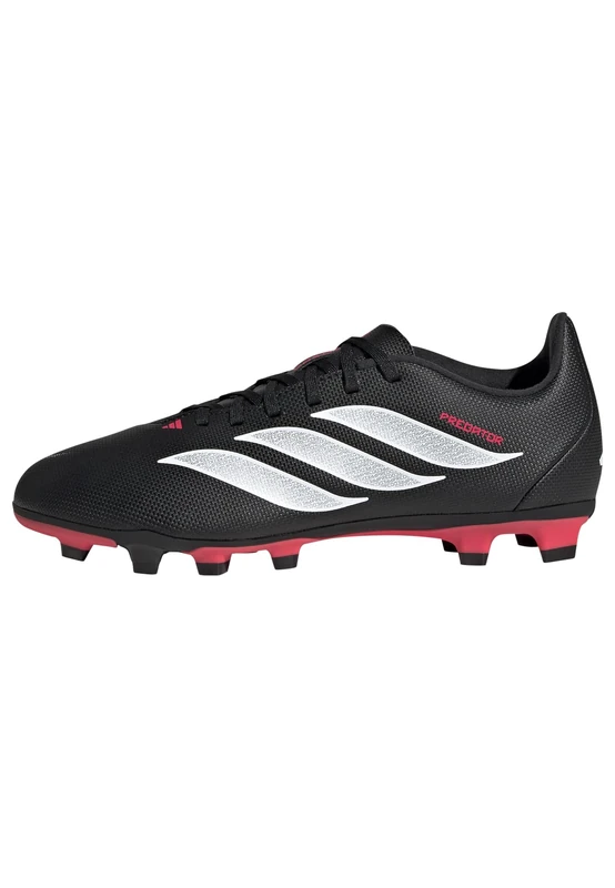 adidas Unisex Club Firm Ground/Multi Ground Football Boots Kids, core Black/FTWR White/Lucid red, 4.5 UK