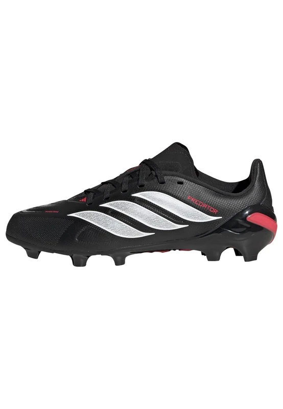 adidas Unisex League Firm Ground Football Boots Kids, core Black/FTWR White/Lucid red, 1 UK