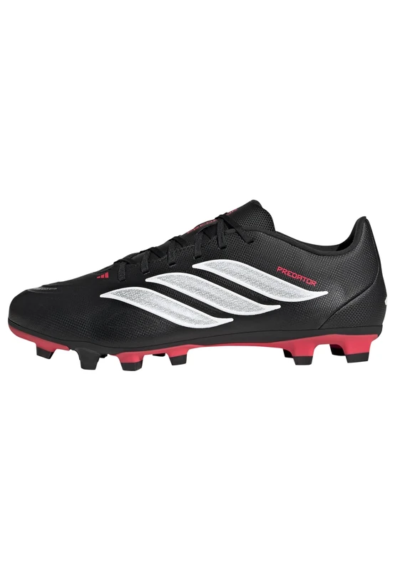 adidas Unisex Predator Club Firm Ground/Multi Ground Football Boots, core Black/FTWR White/Lucid red, 4.5 UK