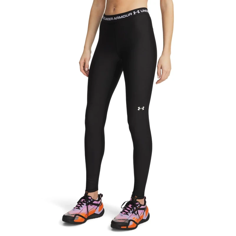 Under Armour UA HeatGear Legging - Ultimate Black / / White - MD