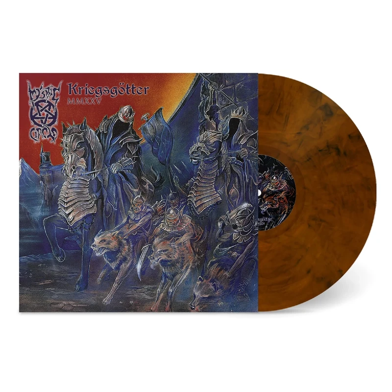 KRIEGSGÖTTER MMXXV (DARK ORANGE MARBLED VINYL) [VINYL]
