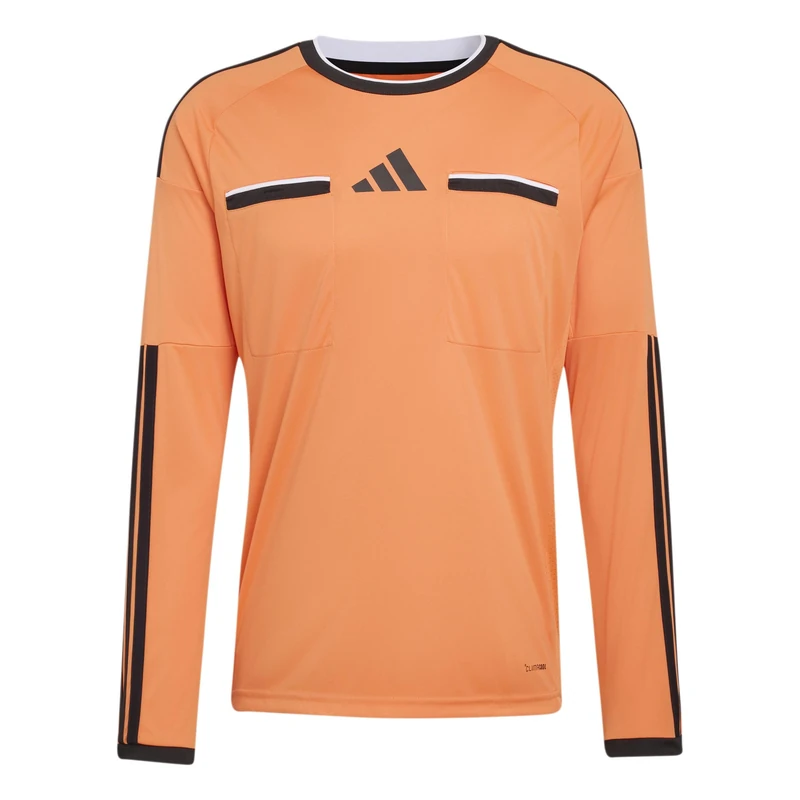 adidas Men's Referee 26 Jersey Long Sleeve, Trace Orange/Black, S - Image 1