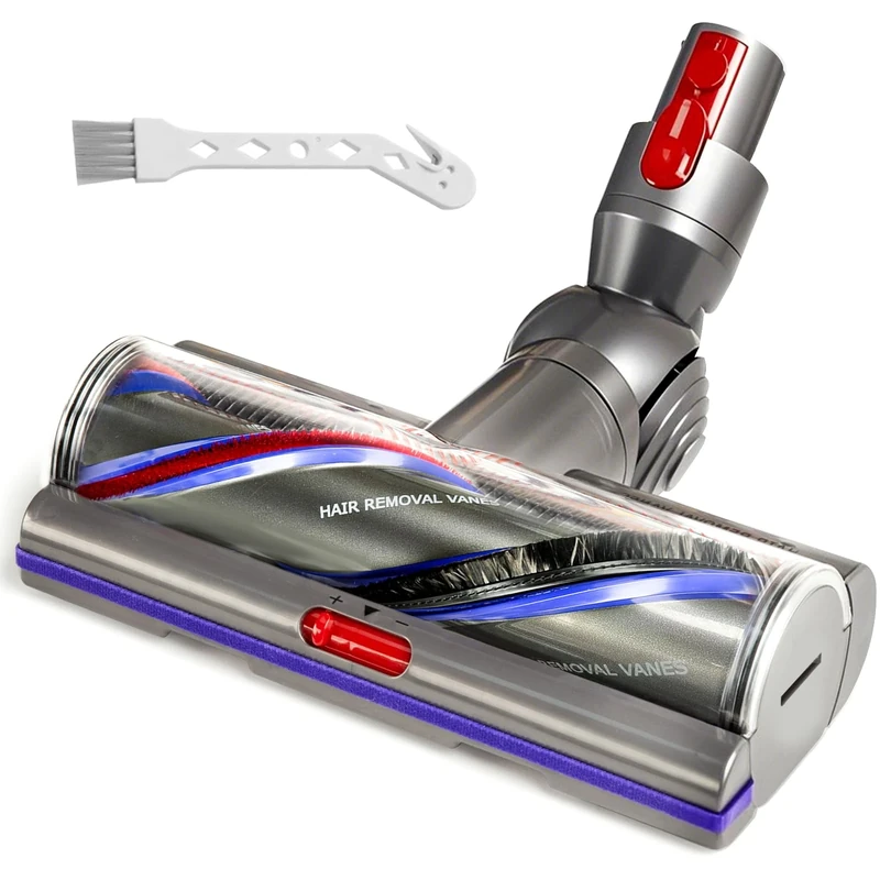 Lemige High Torque Brush Head Replacement Vacuum Attachment for Dyson V11 V15 V10 V8 V7 SV10 SV11 SV12 SV14 SV15 SV22 SV25, Upgrade Vacuum Cleaner Head for Dyson Parts & Accessories No. 970100-04 & 05