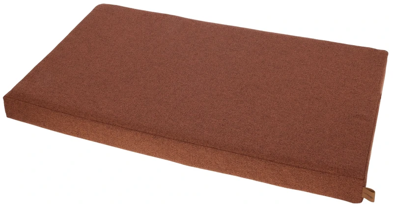 Kerbl Pet Memory Foam Mattress Olive for Dogs with Joint Problems, Orthopaedic, Washable Cover, Made in Italy, Brown, 100 x 60 x 8 cm