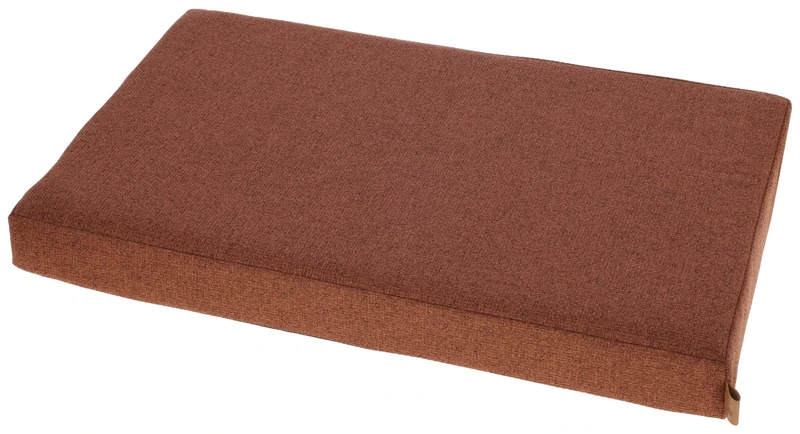 Kerbl Pet Memory Foam Mattress Olive for Dogs with Joint Problems, Orthopaedic, Washable Cover, Made in Italy, Brown, 80 x 50 x 8 cm