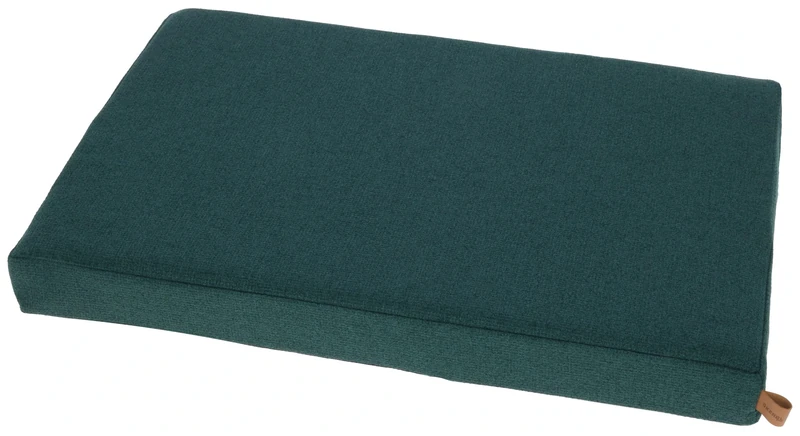 Kerbl Pet Memory Foam Mattress Olive for Dogs with Joint Problems, Orthopaedic, Washable Cover, Made in Italy, English Green, 80 x 50 x 8 cm