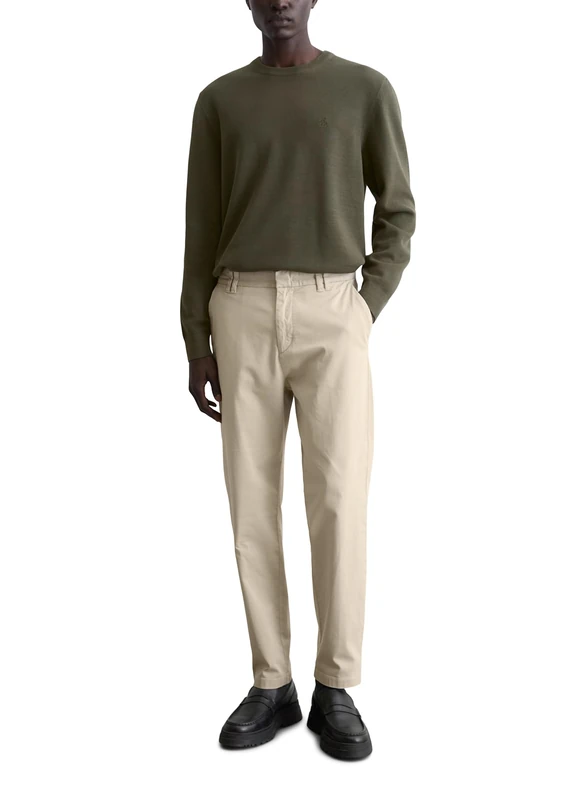 Marc O'Polo Men's Organic Cotton Crew Neck Sweater, Z98, L