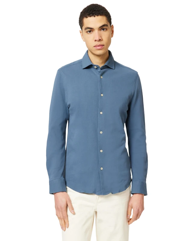 Marc OߴPolo Men's Shaped Fit Organic Cotton Shirt