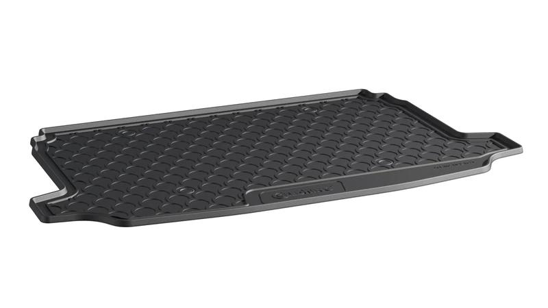 Gledring Rubbasol (Rubber) Trunk mat compatible with Fiat 600 Hybrid 2024- (Upper variable floor), Black