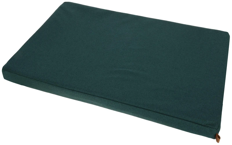 Kerbl Pet Memory Foam Mattress Olive for Dogs with Joint Problems, Orthopaedic, Washable Cover, Made in Italy, English Green, 115 x 75 x 8 cm