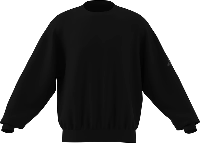 adidas Men's SOFT LUX SWEATSHIRT, black, M
