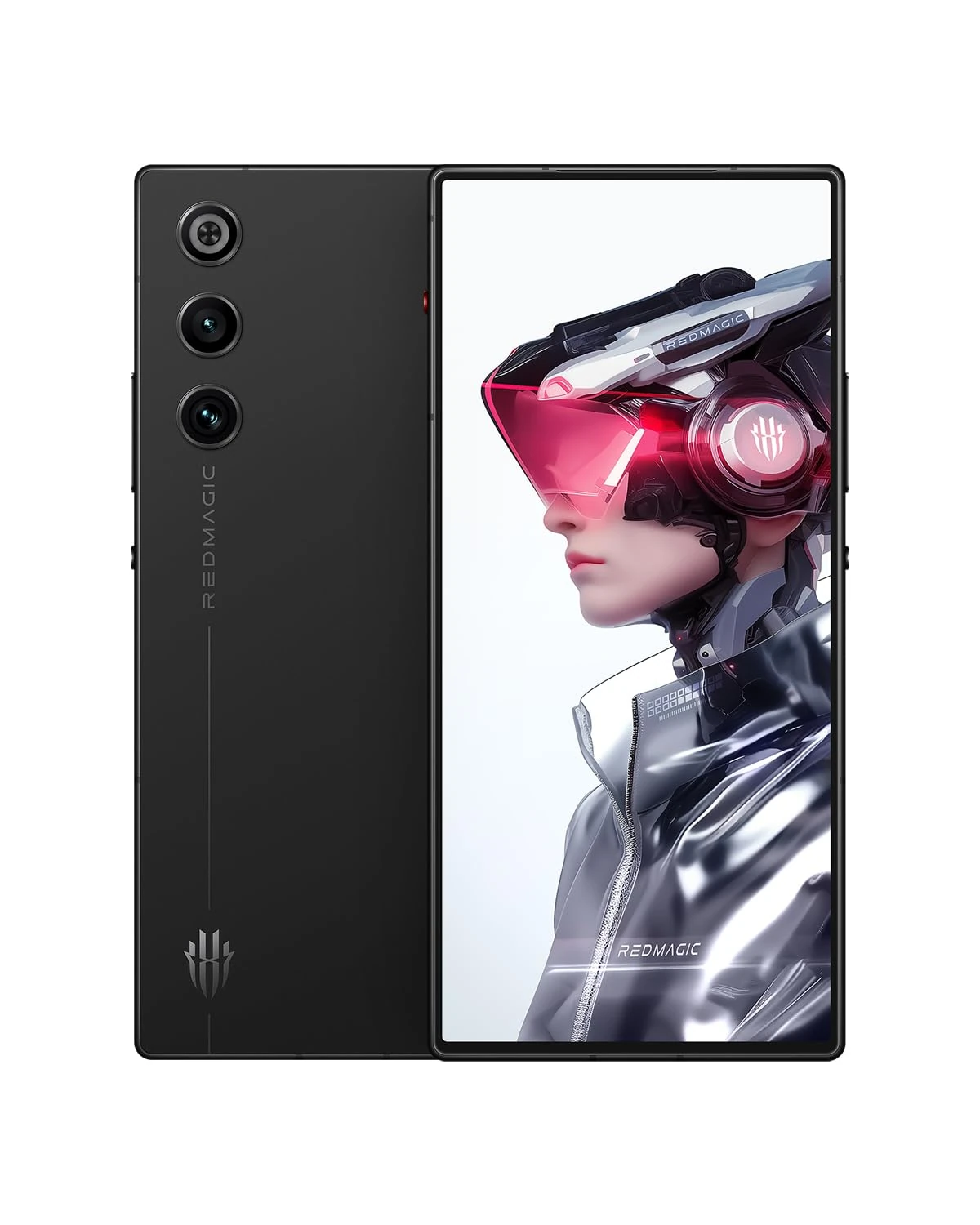 REDMAGIC 10 Air 120Hz Gaming Phone, 5G Android Smartphone, 12GB RAM+256GB ROM, Snapdragon 8 Gen 3, 6.8" AMOLED Full Screen, FHD+, 50MP Camera, Dual-Sim, Unlocked Mobile Phone Black