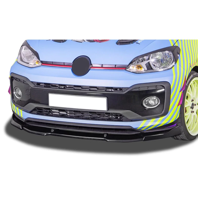 RDX Racedesign Front spoiler Vario-X compatible with Volkswagen Up! 2018- incl. R-Line & GTi (PU)
