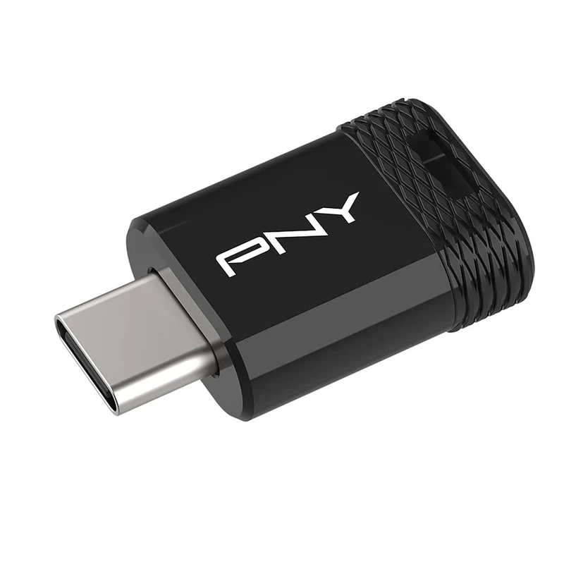 PNY 64GB Elite-X Fit Type-C USB 3.2 Flash Drive – Advanced Performance Up to 200MB/s Read, Convenient Portable Data Storage, Ultra Compact Fit Design, Type-C Connector