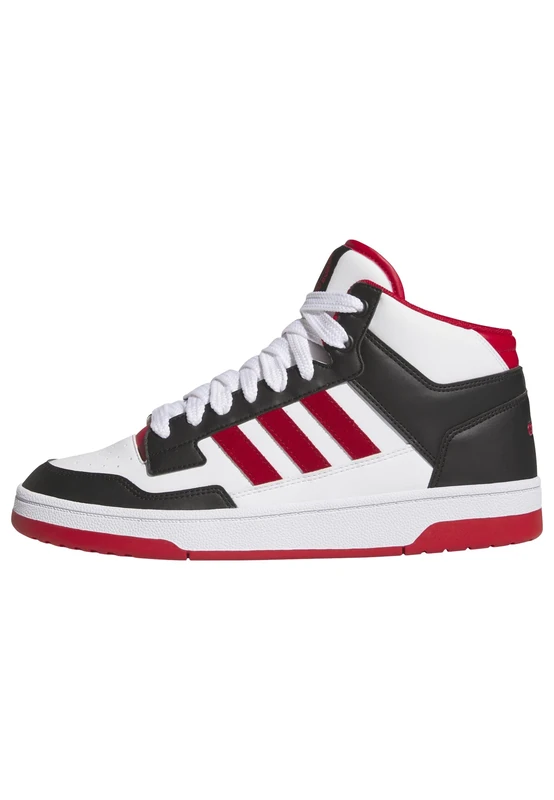 adidas Unisex Rapid Court MID Shoes, core Black/Team Power red 2/FTWR White, 4 UK