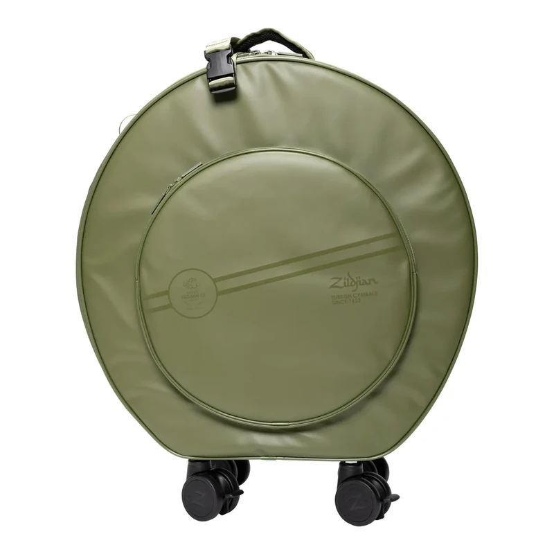 ZILDJIAN TOURING 24IN ROLLING CYMBAL BAG - SAGE