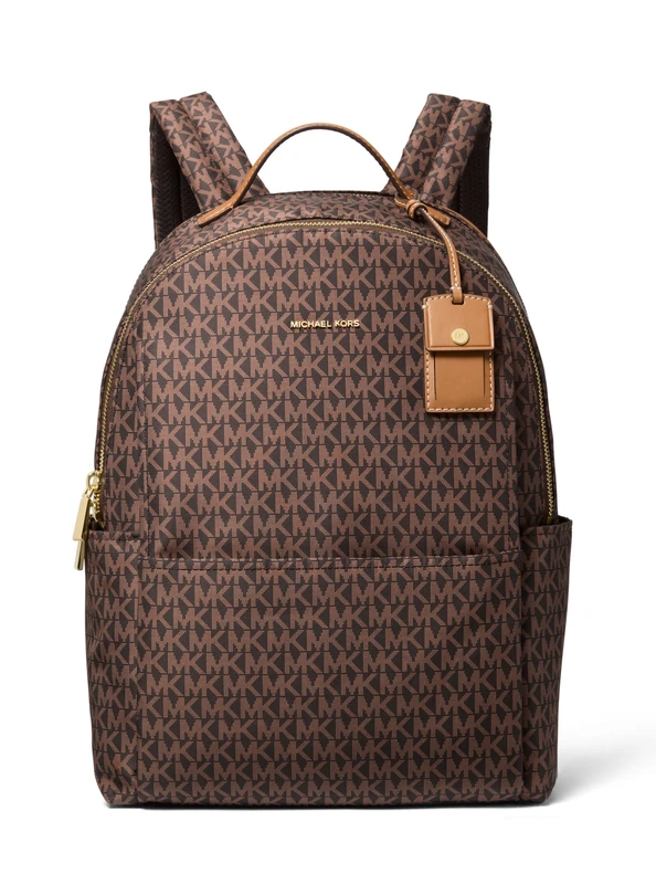 Michael Kors LG MF BACKPACK BRN/ACORN