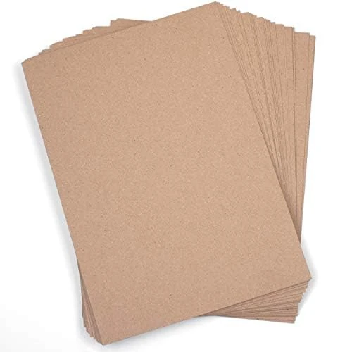 House of Card & Paper A2 280 GSM Brown Kraft Card (Pack of 50 Sheets)