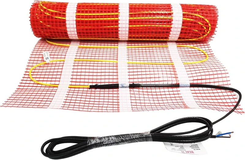 HEATIT Underfloor Heating mat Electric Radiant Self-Adhesive Floor Heating System 200w/㎡ Warmmat,4.5㎡