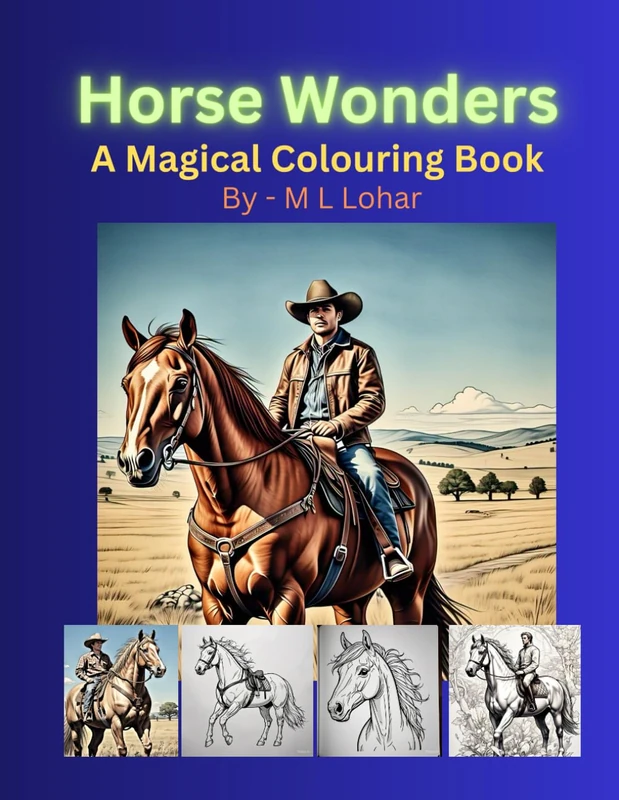 Horse Wonder: A Magical colouring book: The Horse Palace: A Royal Colouring Experience