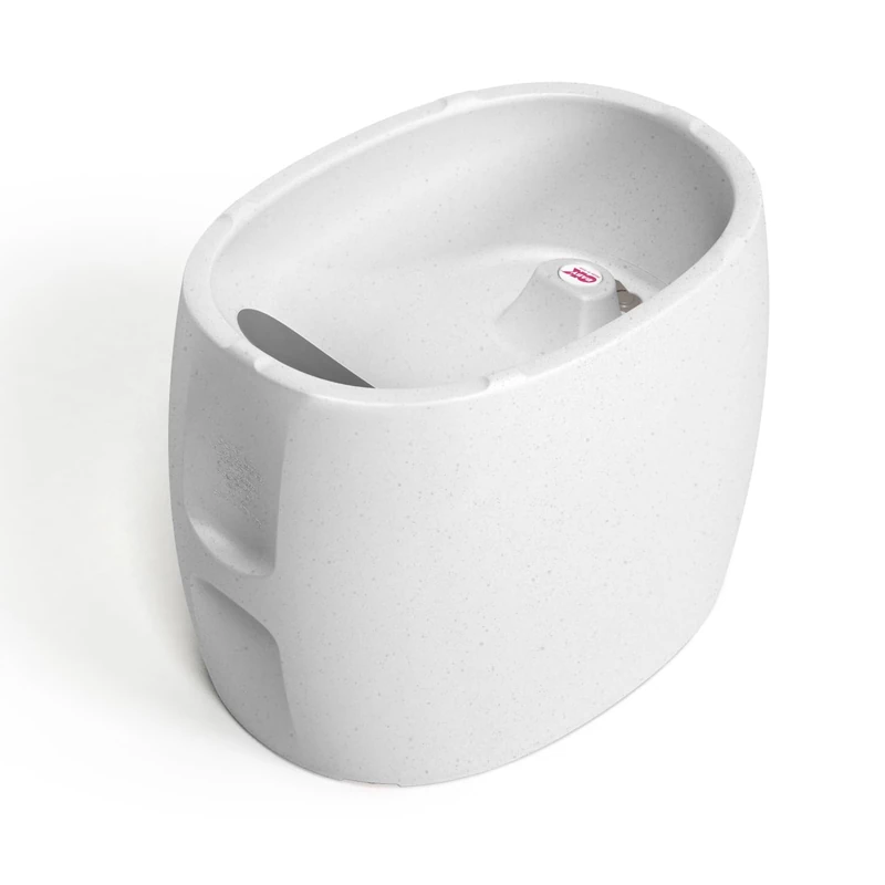 OKBABY Unica - Bathtub 0-4 Years with Double use, Built-in Thermometer and Ergonomic Support - Bathtub and mini Pool for Children - Granite