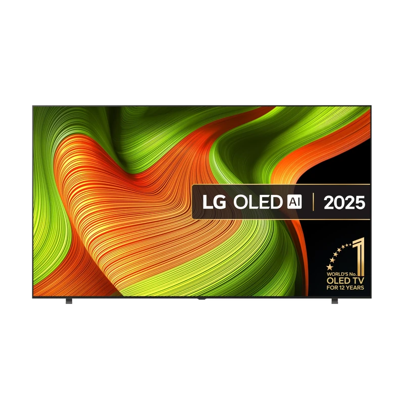 LG OLED83B56LA 83-Inch OLED AI 4K UHD Smart TV, (α8 AI Processor, Dolby Atmos, Freeview Play and Amazon Alexa, 120Hz) [Model 2025]