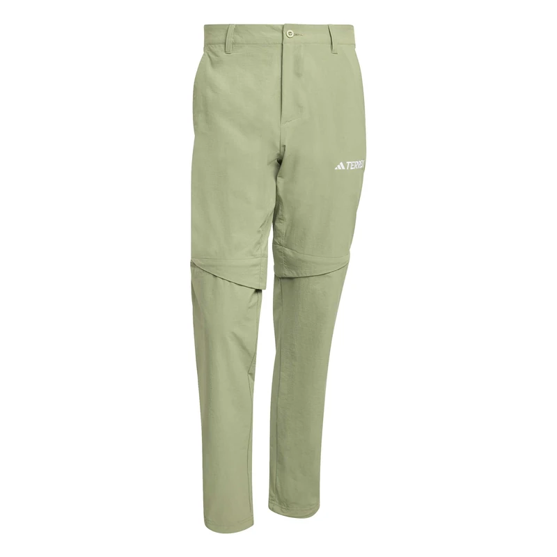 adidas Men's Terrex Multi Zip Off Pants, Tent Green, 36 Short