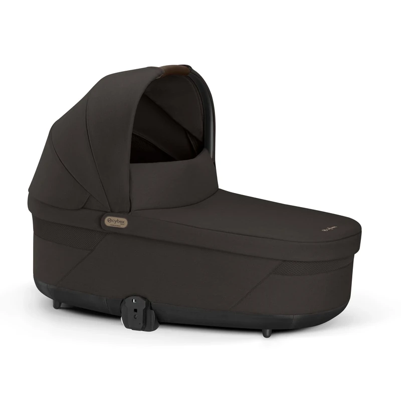 CYBEX Gold COT S LUX Carrycot, from Birth to Approx. 6 Months (max. 9 kg), for CYBEX Balios S Lux and Talios S Lux, Chocolate Brown