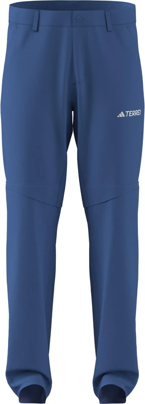 adidas Men's Terrex Multi Zip Off Pants, ray Blue, 36 Short
