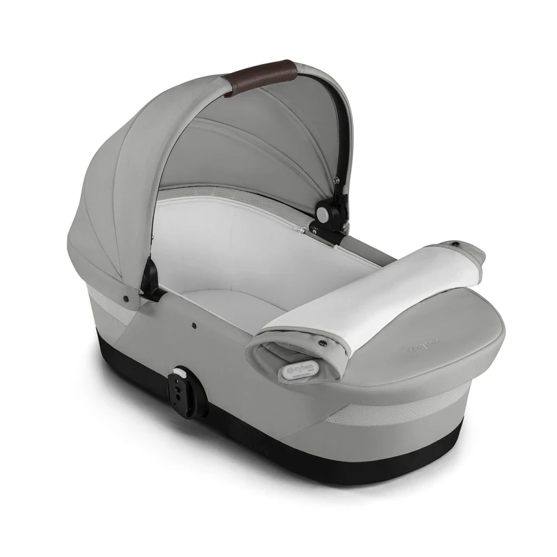 Cybex Gold GAZELLE S Cot Carrycot, From birth to approx. 6 months (max. 9 kg) Gazelle S and e-Gazelle S, Stone Grey