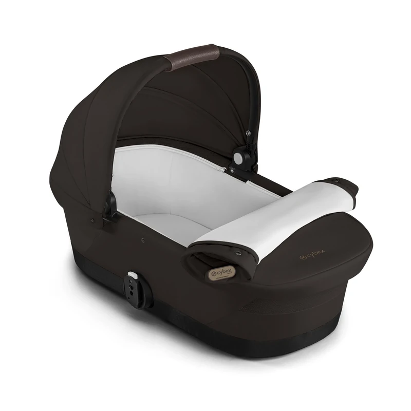Cybex Gold GAZELLE S Cot Carrycot, From birth to approx. 6 months (max. 9 kg) Gazelle S and e-Gazelle S, Chocolate Brown