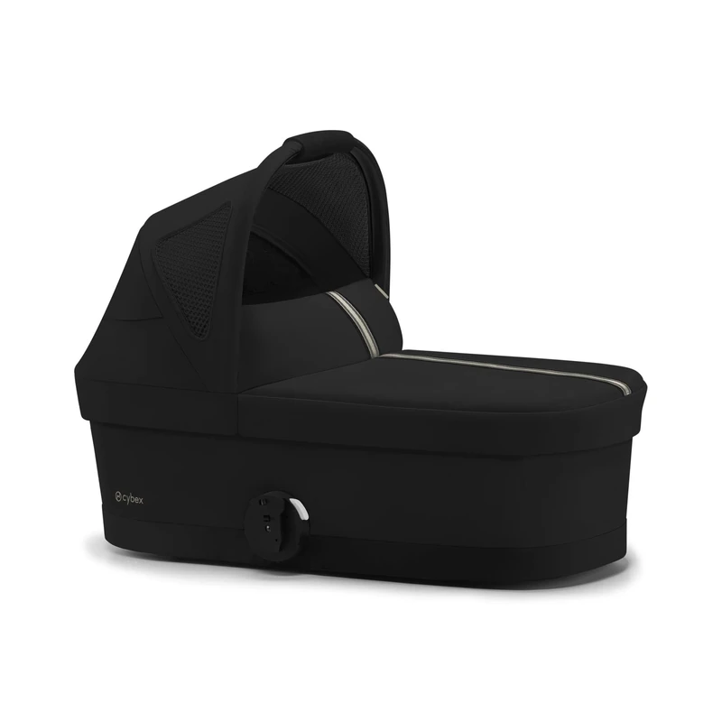 CYBEX Gold COT S Carrycot, from Birth to Approx. 6 Months (max. 9 kg), for CYBEX AVI Spin and Eezy S Twist +2, Moon Black