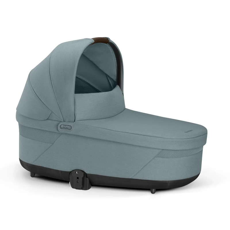 CYBEX Gold COT S LUX Carrycot, from Birth to Approx. 6 Months (max. 9 kg), for CYBEX Balios S Lux and Talios S Lux, Stormy Blue