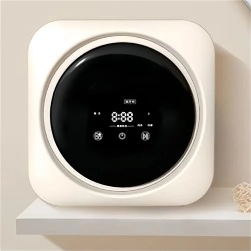 Automatic Wall-Mounted Mini Washing Machine, Fully Automatic Washing Machine And Spinner, 3kg Capacity, Front Load, High Temperature Drying at 95°C, For Dormitories And Holiday Apartments