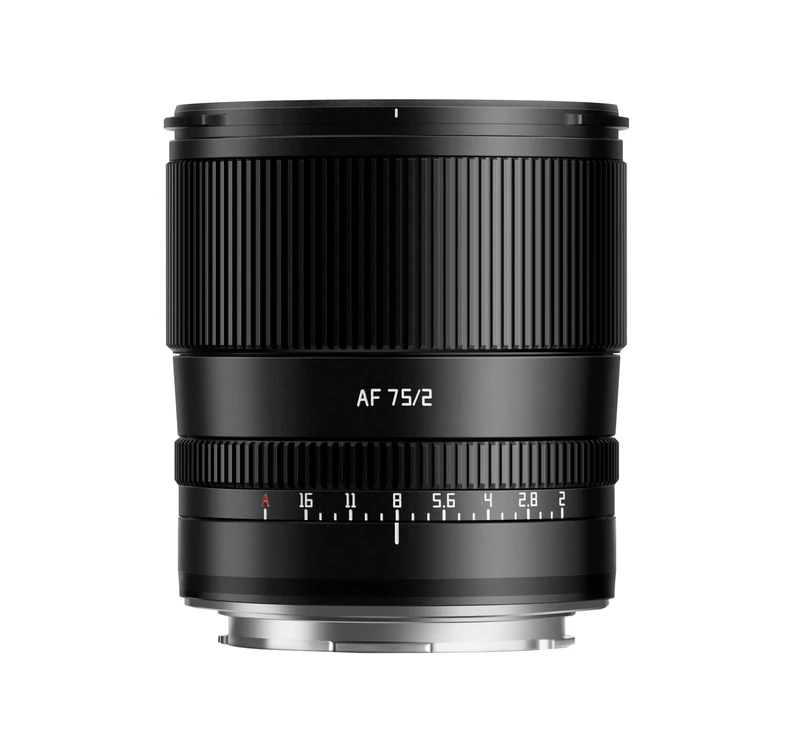 TTArtisan 75mm F2.0 Metal Bodied Auto Focus AF Lens Compatible with Leica L Mount - Black