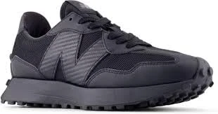 NEW BALANCE Men's 327 Sneaker, Black, 5 UK