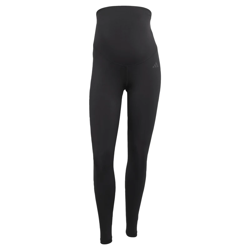 adidas Women's Optime Essentials Workout Full Length Leggings Maternity, Black, XL