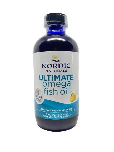 Nordic Naturals Ultimate Omega, 2840mg Lemon - 237 ml.