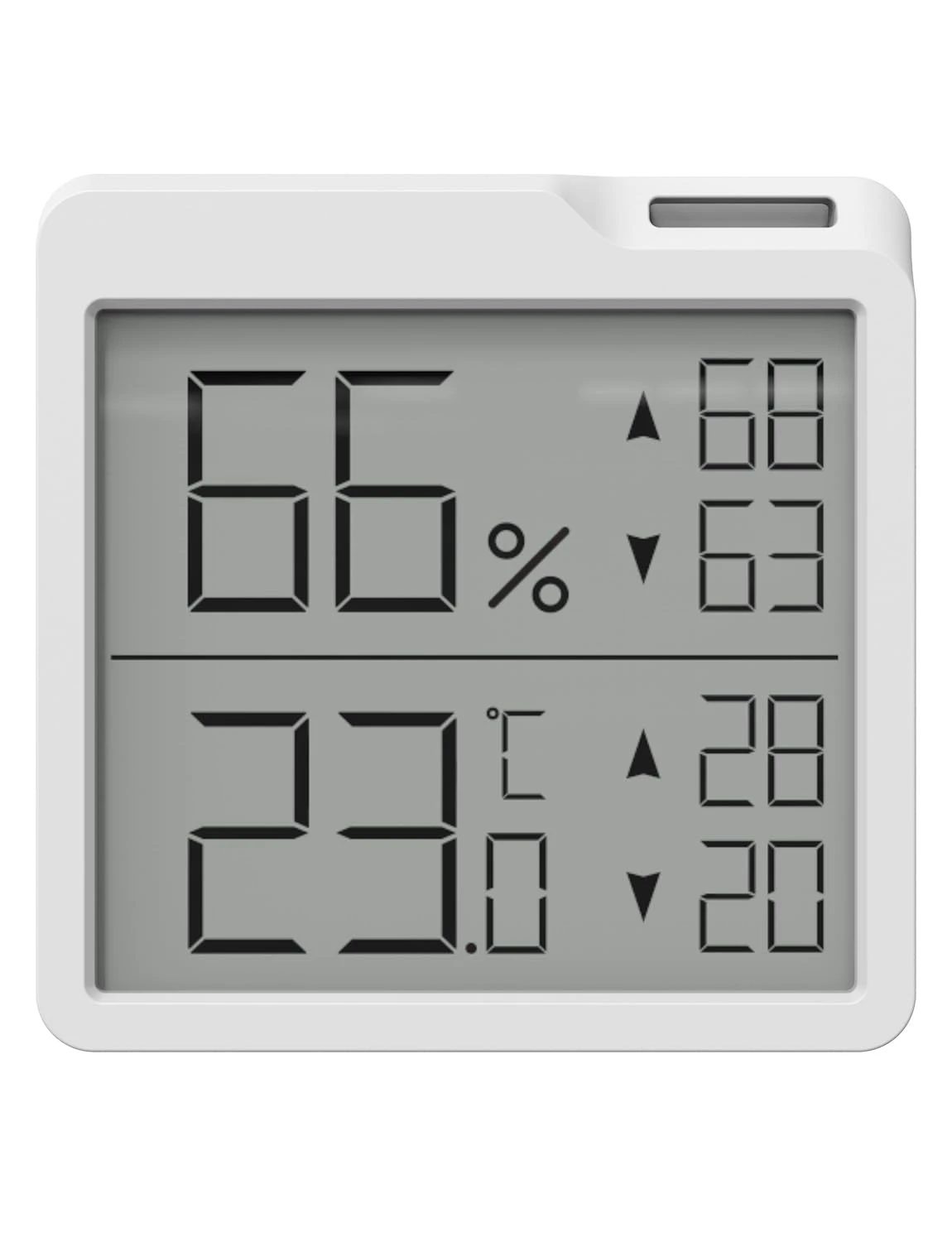 Houdian MIni Temperature Humidity Monitor with Data Logging, High Accuracy Compatible for Home, Office, Greenhouse